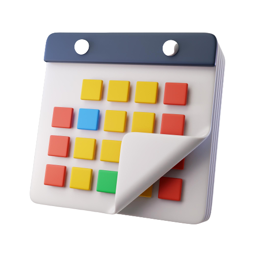 3d calender icon